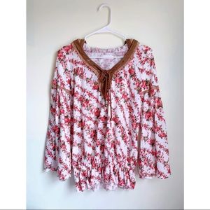 Liz Lisa Gyaru rose knit top